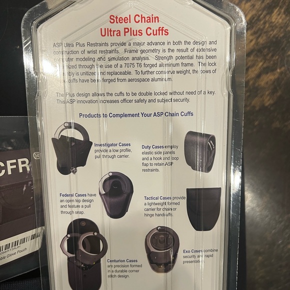 ASP CHAIN ULTRA PLUS CUFFS - Picture 3 of 3